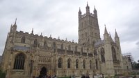 Catedral De Gloucester Interior E Lugar Antigos Do Filme De Harry