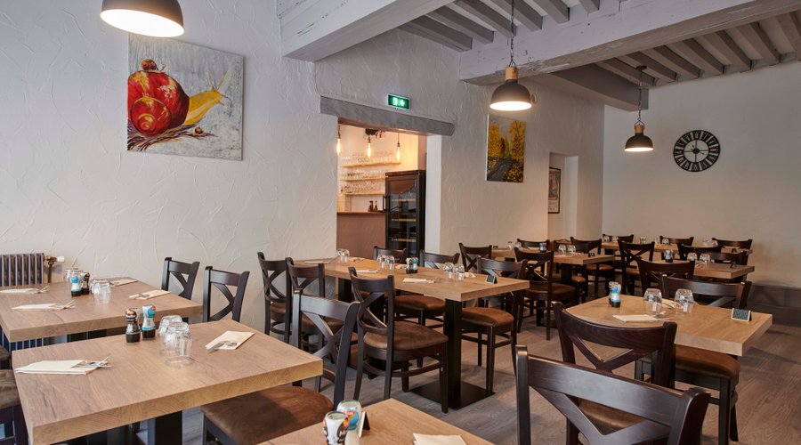 La salle de restaurant.