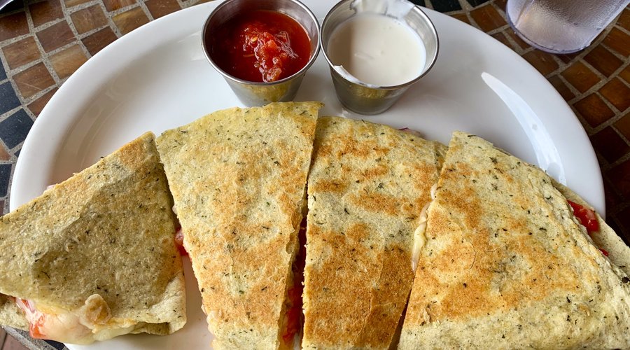 Veggie quesadilla