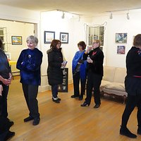 art reception at ACHP