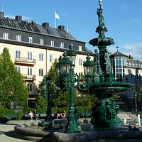 Vängåvans Fontän i parken Vängåvan i Sundsvall