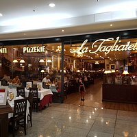 Selbst die Speisekarte ist in italienischer Sprache!