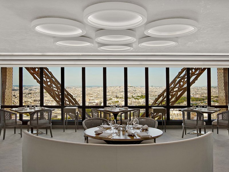 Inside the Eiffel Tower's Newly Redesigned Jules Verne Restaurant