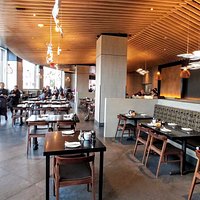 Beautiful restaurant inside