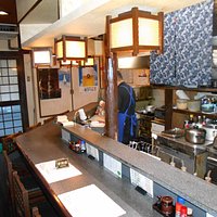 おぐら店内カウンター