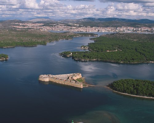 Medieval landmarks of Šibenik - 4 fortresses and a World Heritage List  cathedral - RealCroatia