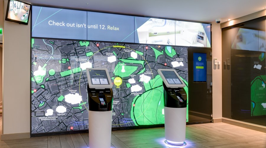 hub by Premier Inn Edinburgh Royal Mile reception