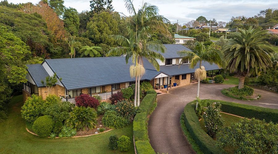 Mountain Sanctuary has over one acre of manicured gardens for you to explore. 