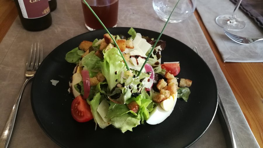 Salade aux graines de courges