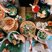 SALADS,DELICIUS PIZZA, PASTA MADE WITH LOVE!