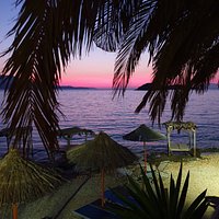 Sunset from africana
