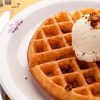 Waffle com Gelato !