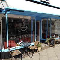 Front of the cafe