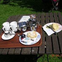 Sweet & Savoury Scones @ The Little Tea-room (Little Moreton Hall)