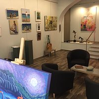 Art Galery in the heart of Old Nice.