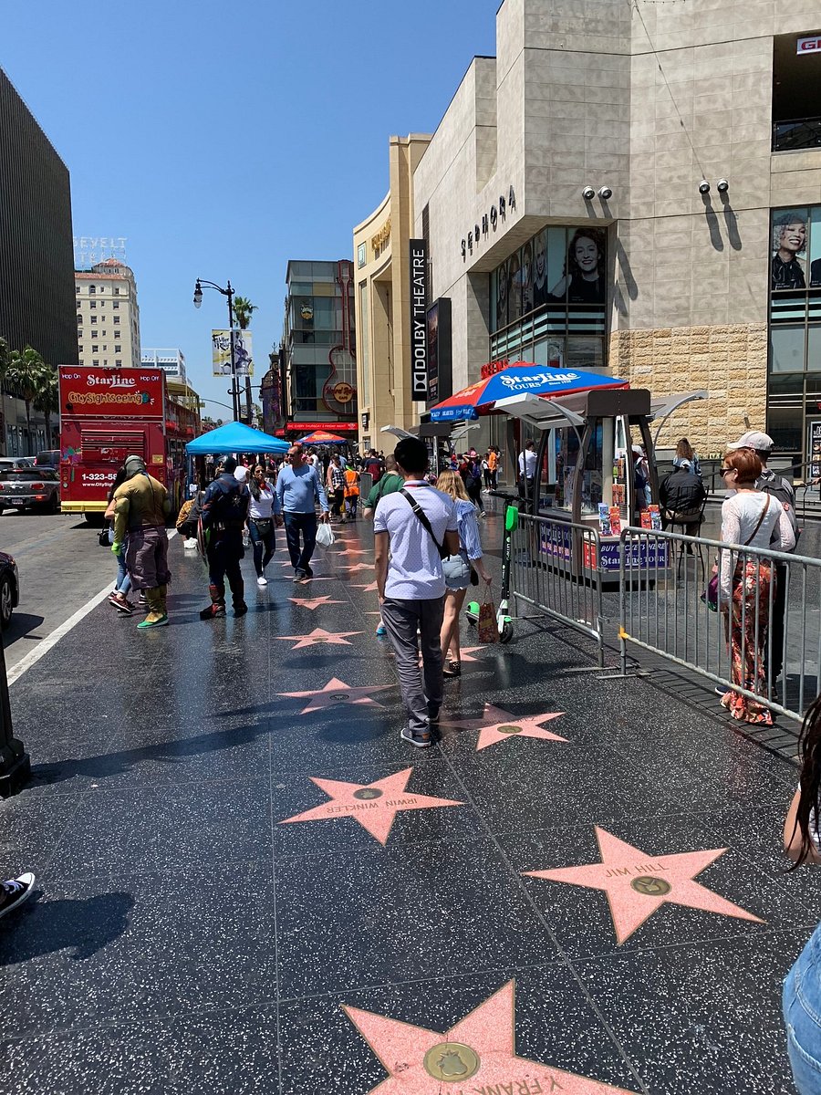 Hollywood walk of Fame