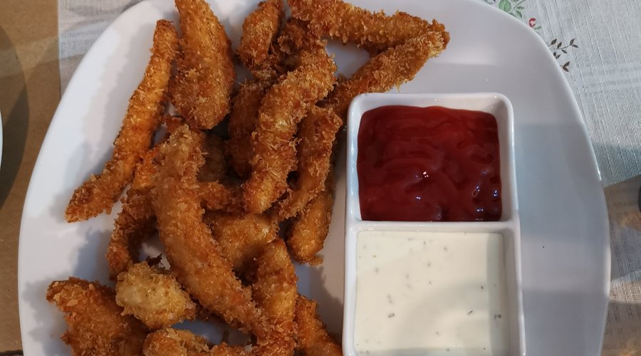 Las lágrimas de pollo están exquisitas