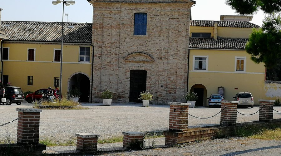 La vista del Convento da vicino.