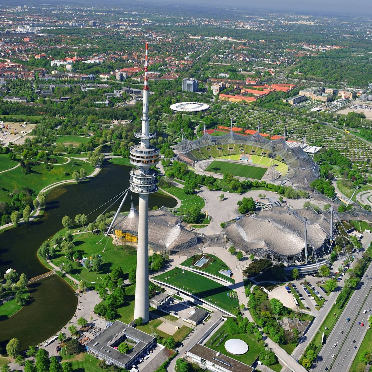 Olympiastadion  Estádio Olímpico de Munique. – Fut Pop Clube