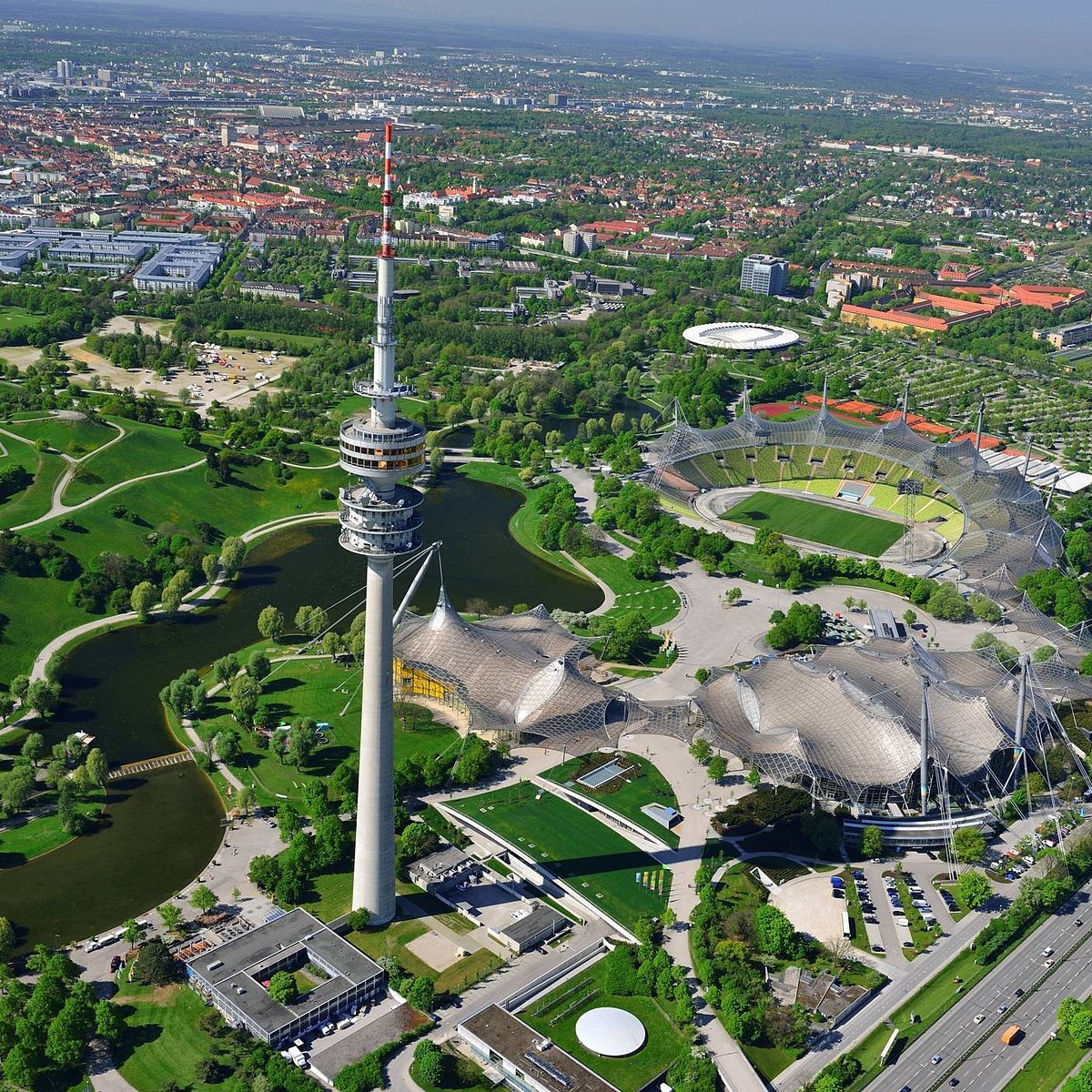 Мюнхен олимпийский парк - фото