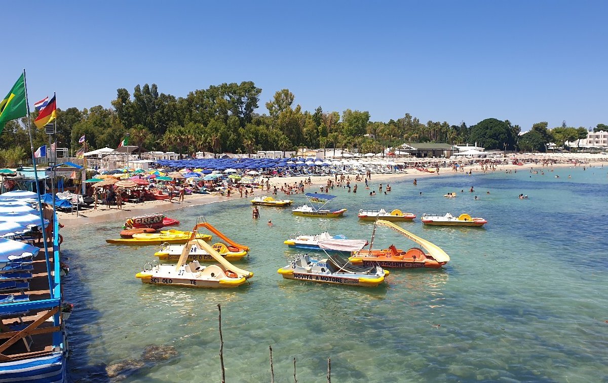  Fontane Bianche  strand - Szicília