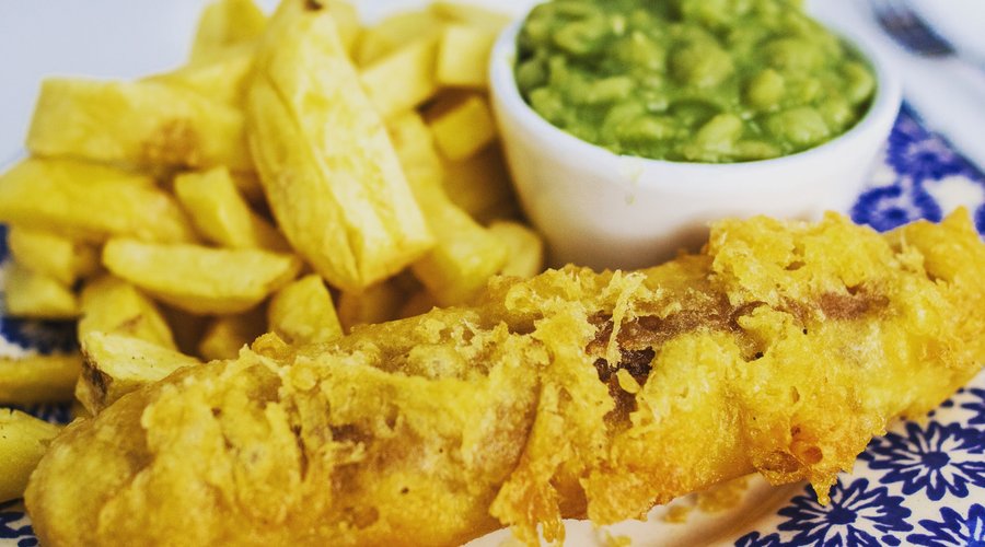 Lovely fish and chips from the corner plaice