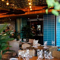 El interior del restaurante
