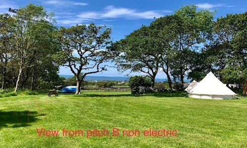 View from plot B