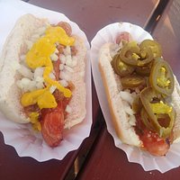 Aren't hot dogs a way of getting condiments into your mouth?
