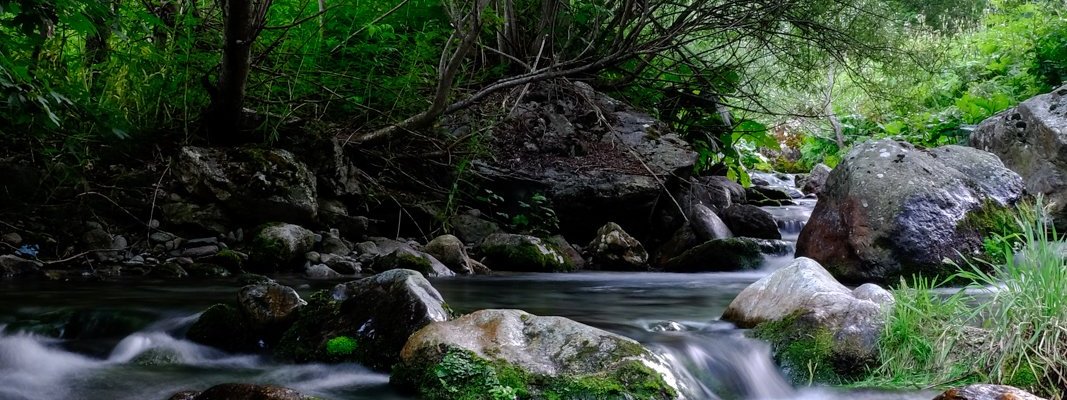 Fiume Corborant a Bagni di Vinadio.