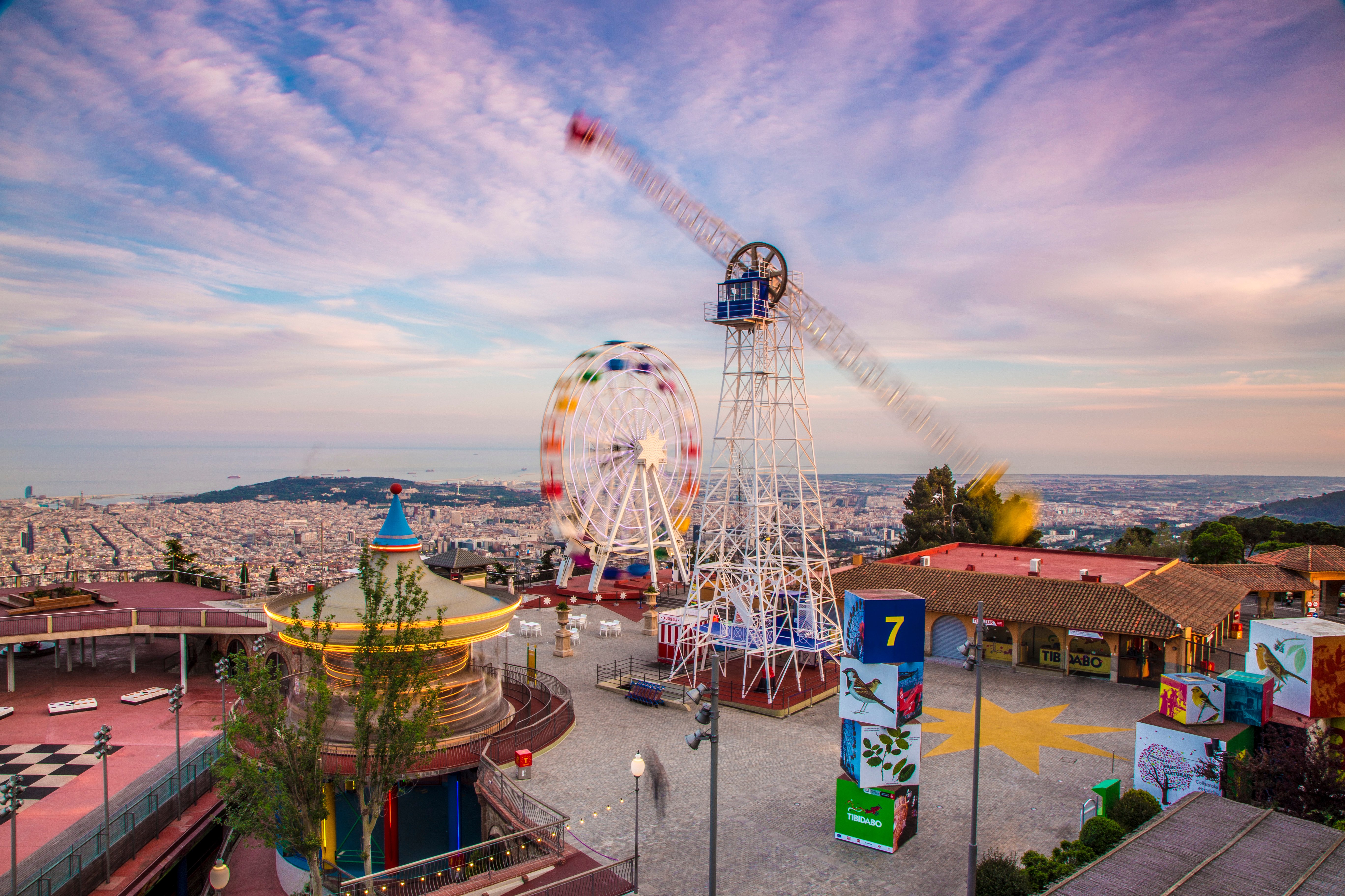 Visiting The Hills Around Barcelona   Parc D Atraccions Tibidabo 