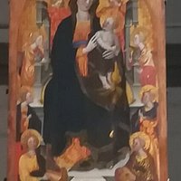 Мadonna col Bambino e angeli musicanti (Мадонна с младенцем и ангелы-музыканты, конец XV века), Chiesa di Santa Croce in Fossabanda, Пиза.