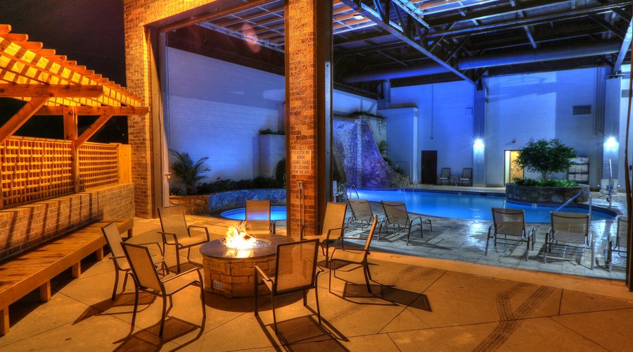 Sun Patio with Fire Pit