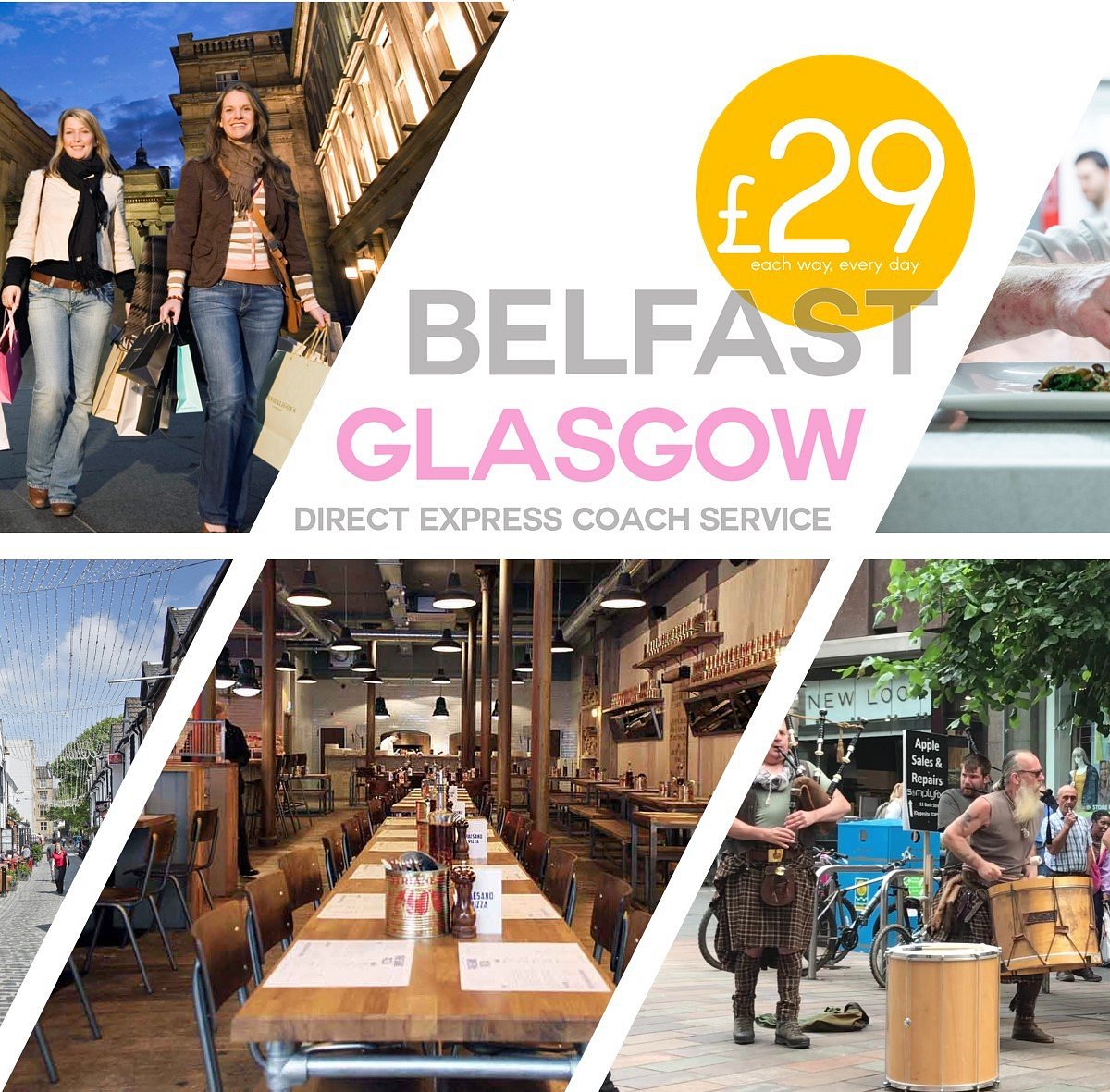 coach tours to belfast from glasgow