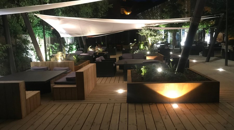 Terrasse de nuit 