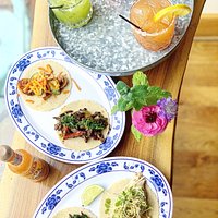 Cold pressed juice Margs & tacos!