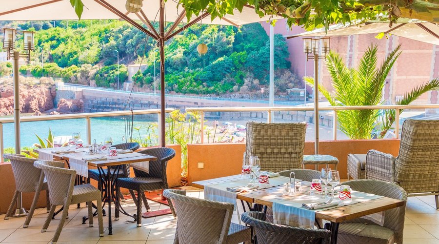 restaurant  vue mer terrasse privée