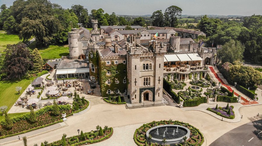 Cabra Castle Aerial View