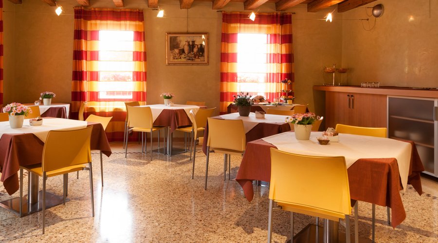 La sala colazioni