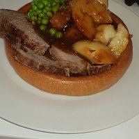 Our delicious giant Yorkshire pudding