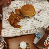 This meal took for ever and the fries are from the KFC side do not think your going to get their traditional fries!