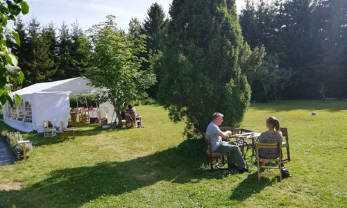 Garden Cafe Open Wensday-Saturday 11.00-17.00