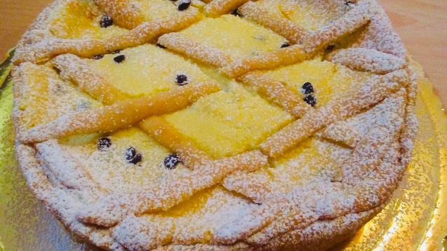Crostata ricotta e gocce