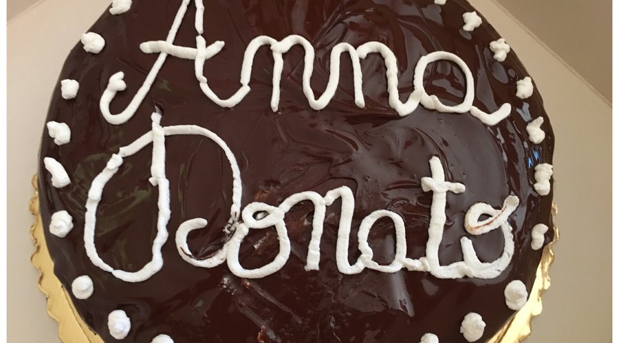 Torta glassata e con crema