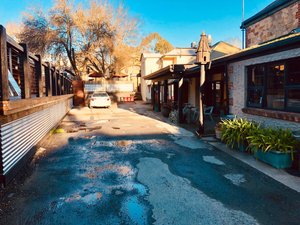 The Stables Boutique Motel in Hahndorf, image may contain: Street, City, Neighborhood, Alley