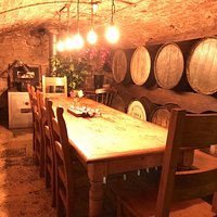 One of the dining areas