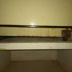 bottom of the fridge