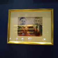 Family photo on the wall