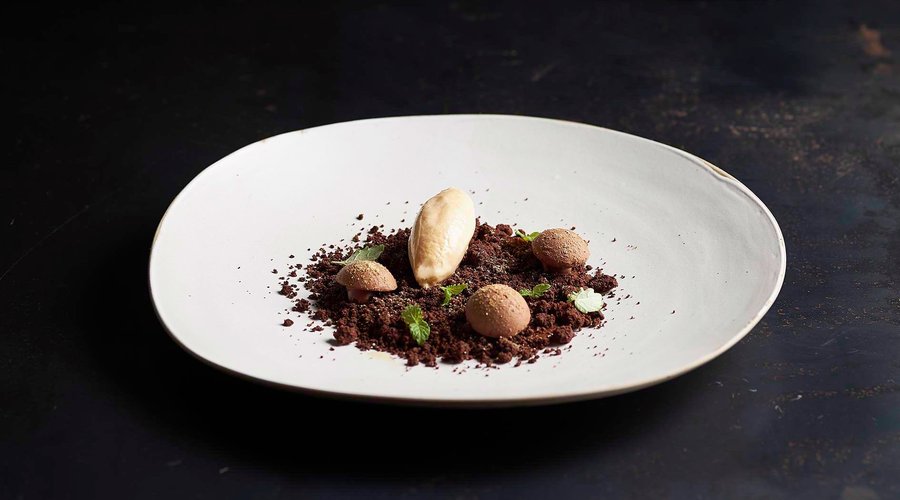 Chocolate negro e trufa
