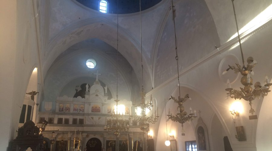 Inside of the Church of Panagia.